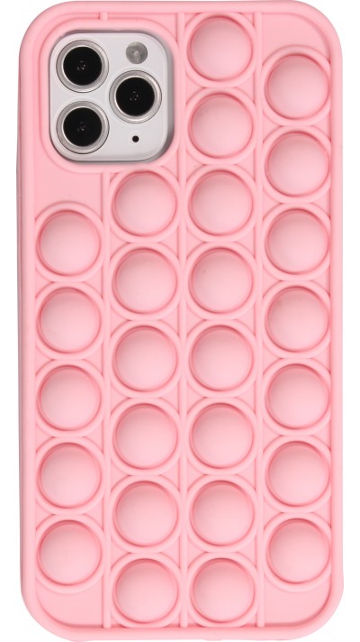 iPhone 12 Pro Max Case Hülle - Silikon Luftblasen Anti-Stress - Rosa