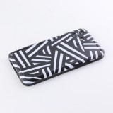 Coque iPhone 12 - Silicone Zebra Stripes