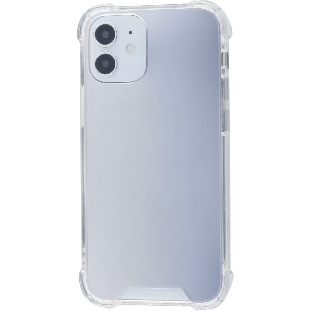 Hülle iPhone 12 mini - Bumper Spiegel - Silber