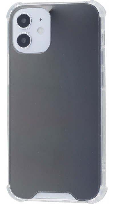 Hülle iPhone 12 mini - Bumper Spiegel - Schwarz