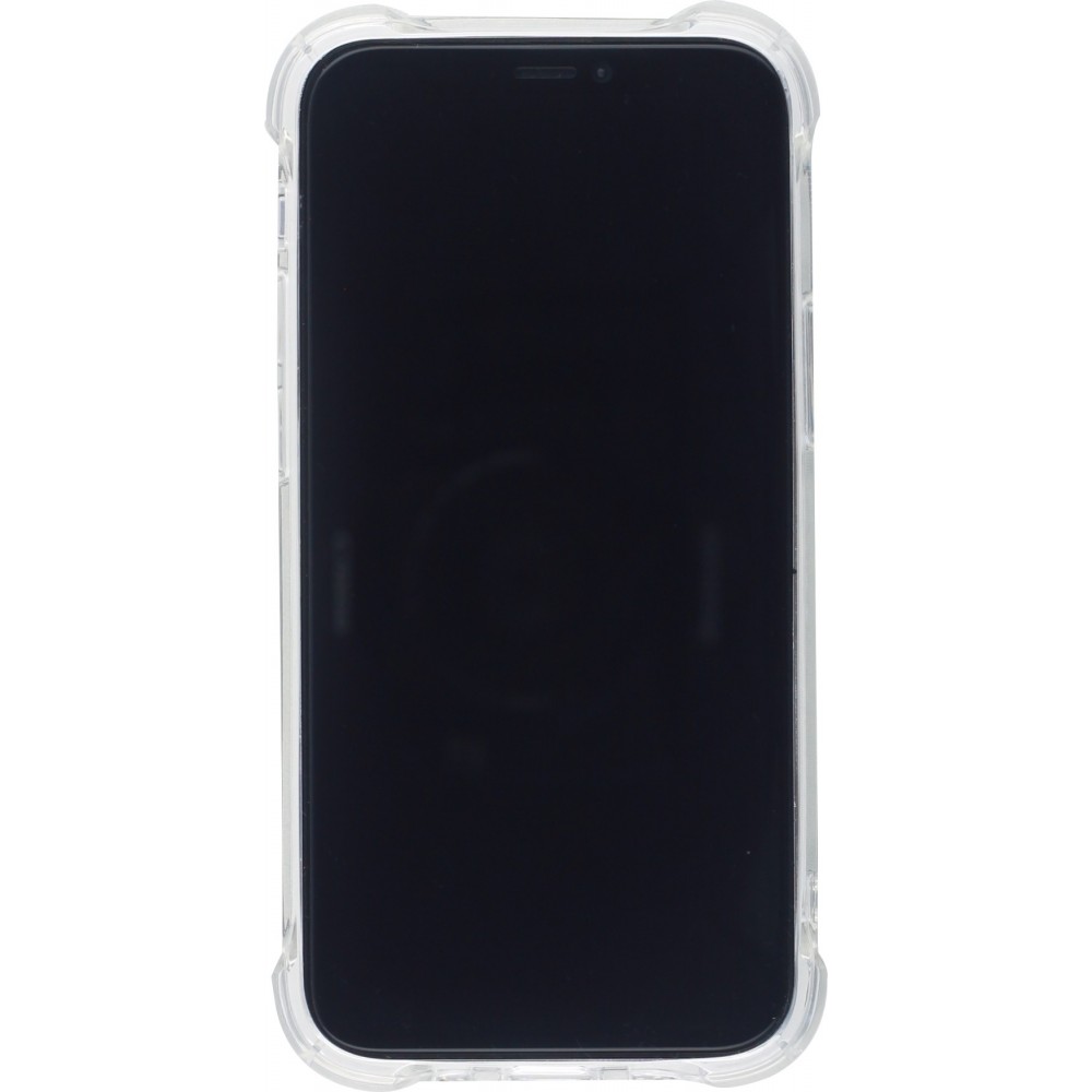 Coque iPhone 12 mini - Bumper Miroir - Noir