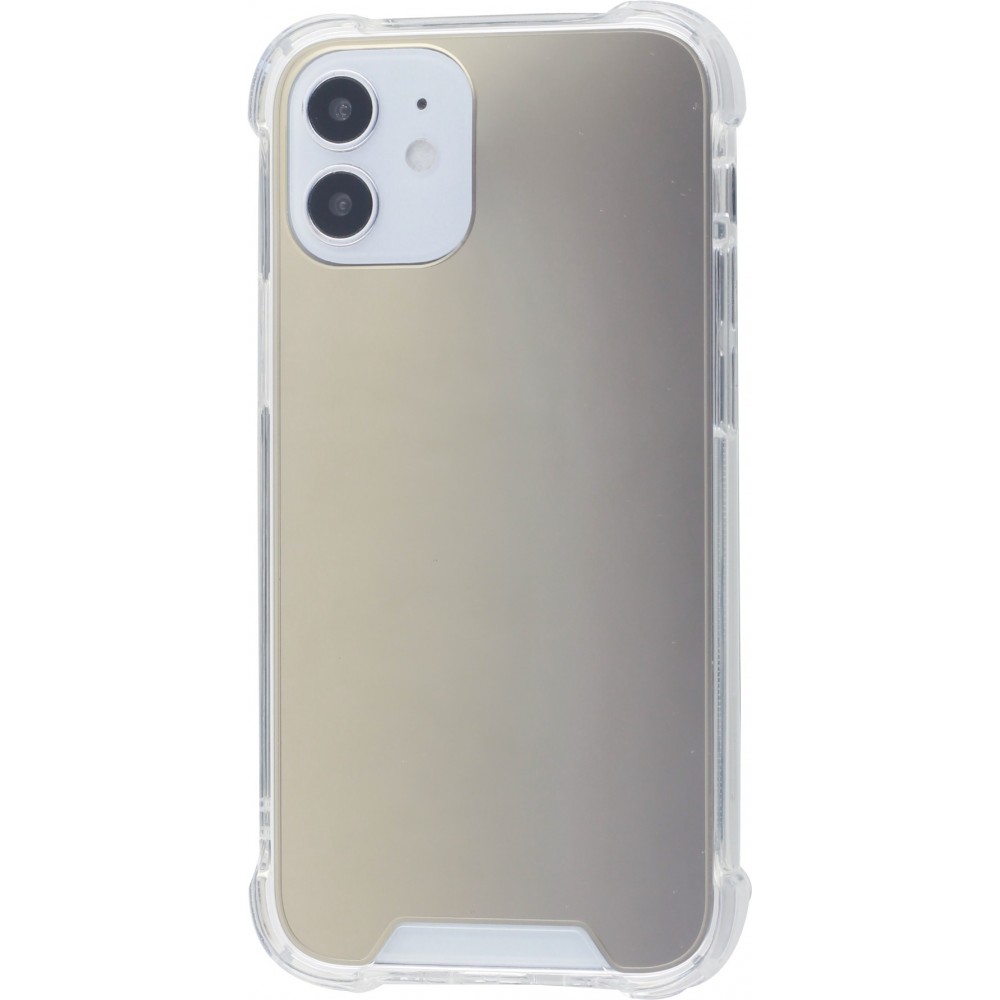 Hülle iPhone 12 mini - Bumper Spiegel - Gold