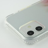 Hülle iPhone 12 mini - Clear Bumper Gradient Farbe - Rosa
