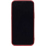 Coque iPhone 12 / 12 Pro - Electroplate - Rouge