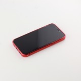 Coque iPhone 12 / 12 Pro - Electroplate - Rouge