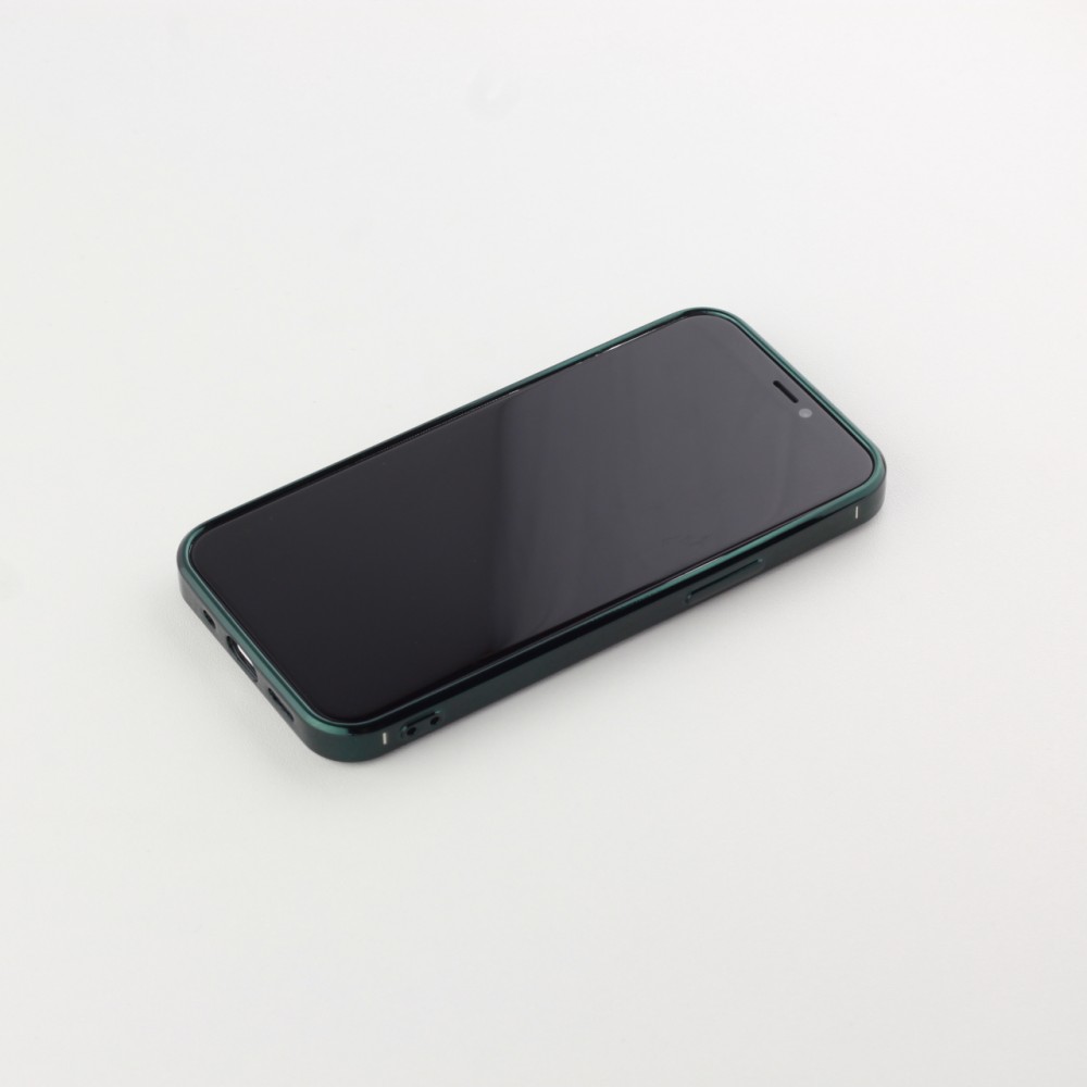 Hülle iPhone 12 mini - Electroplate grün