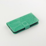 Coque iPhone 12 mini - Flip Dreamcatcher - Vert menthe