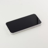 Hülle iPhone 12 mini - Gummi kleines Herz - Weiss