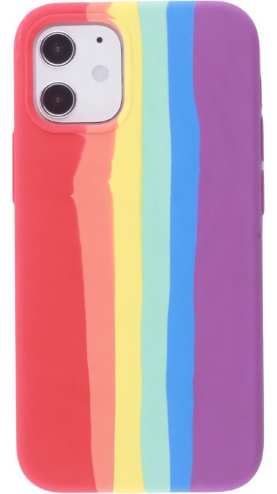 Hülle iPhone 12 mini - Soft Touch multicolors