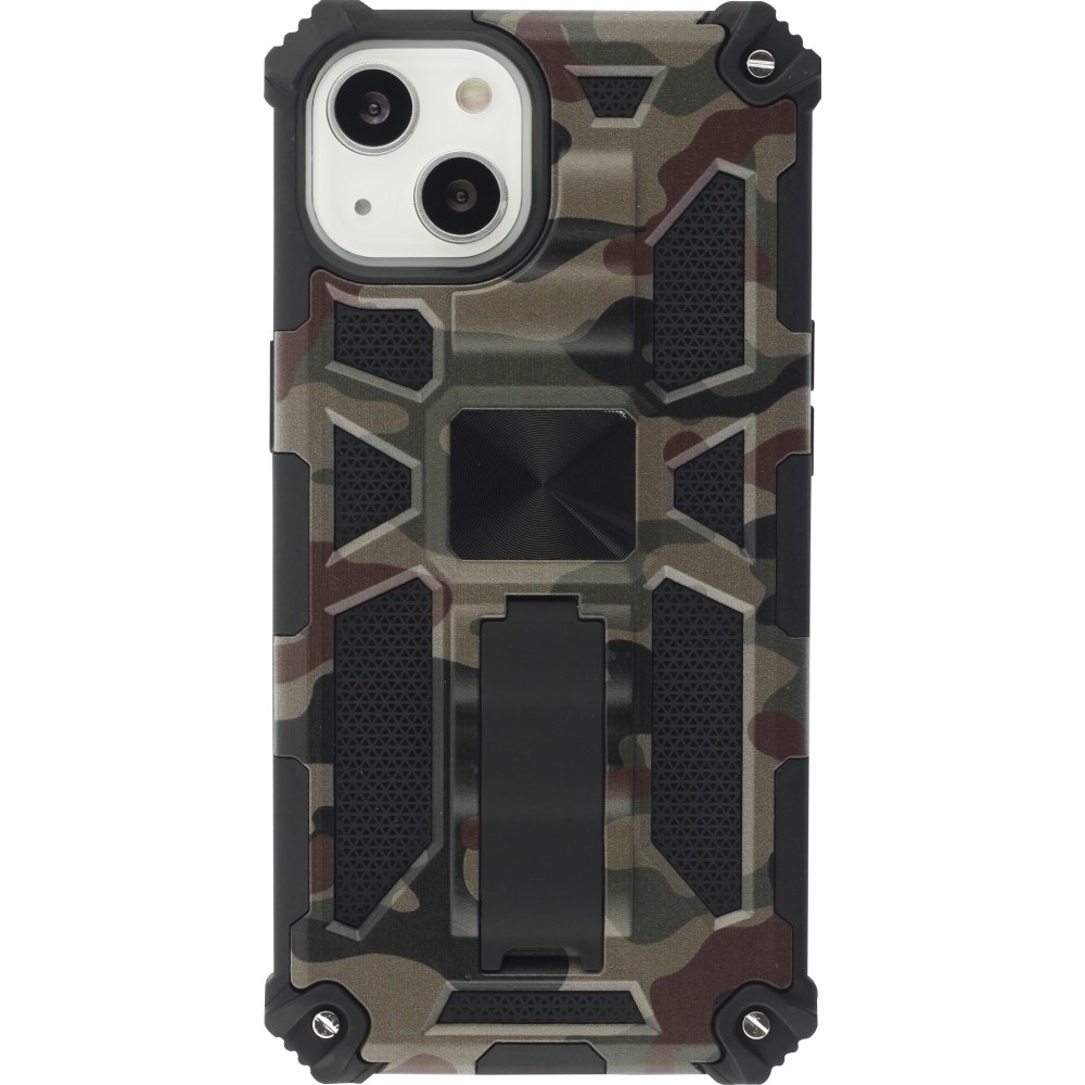 Coque iPhone 13 - Armor Camo - Brun