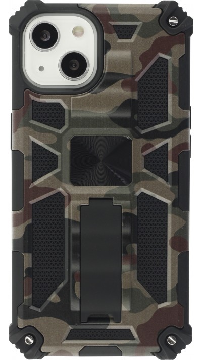 Coque iPhone 13 - Armor Camo - Brun