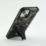 Coque iPhone 13 - Armor Camo - Brun