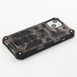 iPhone 13 Case Hülle - Armor Camo - Braun