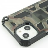 Coque iPhone 13 - Armor Camo - Brun