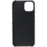 Coque iPhone 13 - Basic cuir - Gris