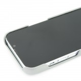 Coque iPhone 13 mini - Basic cuir - Gris