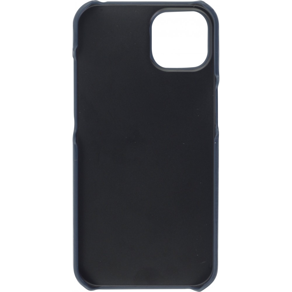 Coque iPhone 13 mini - Basic cuir - Bleu