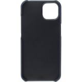 Coque iPhone 13 mini - Basic cuir - Bleu
