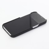 Coque iPhone 13 - Basic cuir - Noir