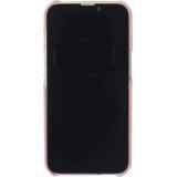 Coque iPhone 13 - Basic cuir - Rose
