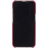 Coque iPhone 13 - Basic cuir - Rouge