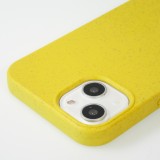 Coque iPhone 13 - Bio Eco-Friendly nature avec cordon collier jaune