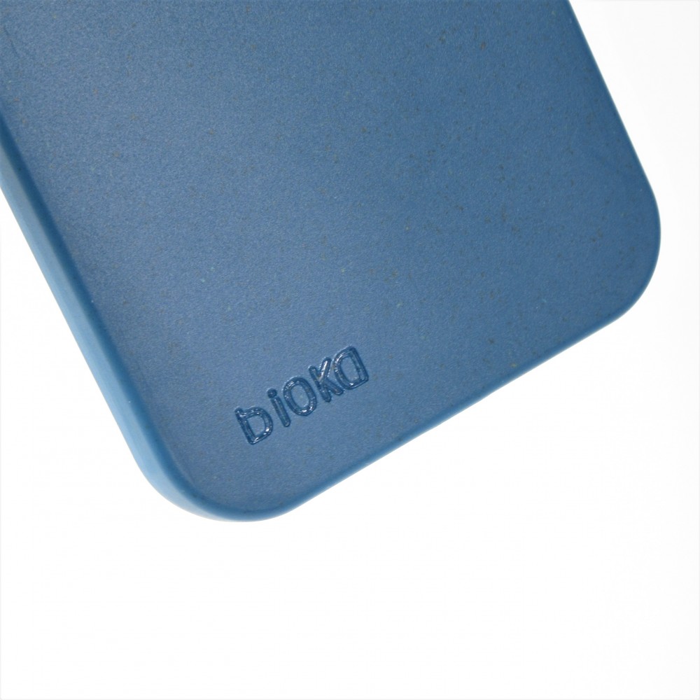 Coque iPhone 13 mini - Bioka biodégradable et compostable Eco-Friendly - Bleu