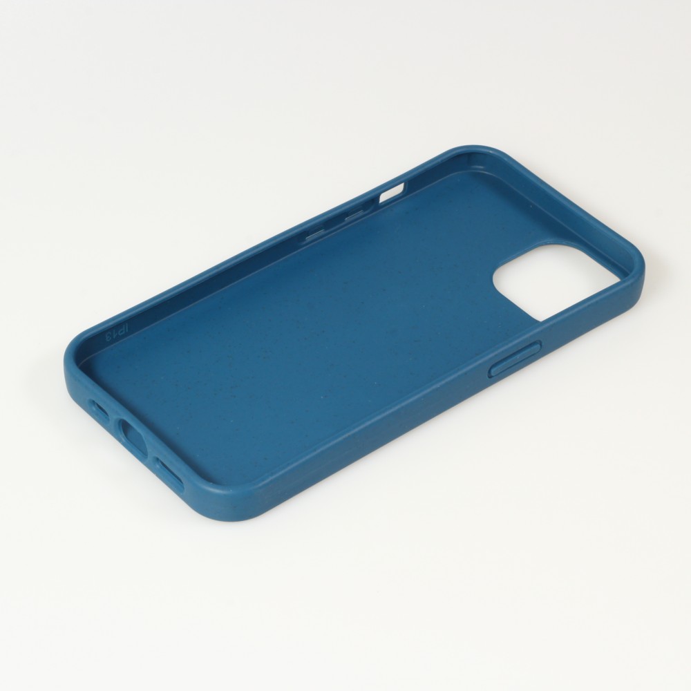 Hülle iPhone 13 - Bioka Biologisch Abbaubar Eco-Friendly Kompostierbar blau