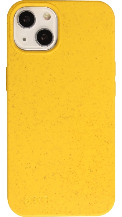 Coque iPhone 13 - Bioka biodégradable et compostable Eco-Friendly jaune