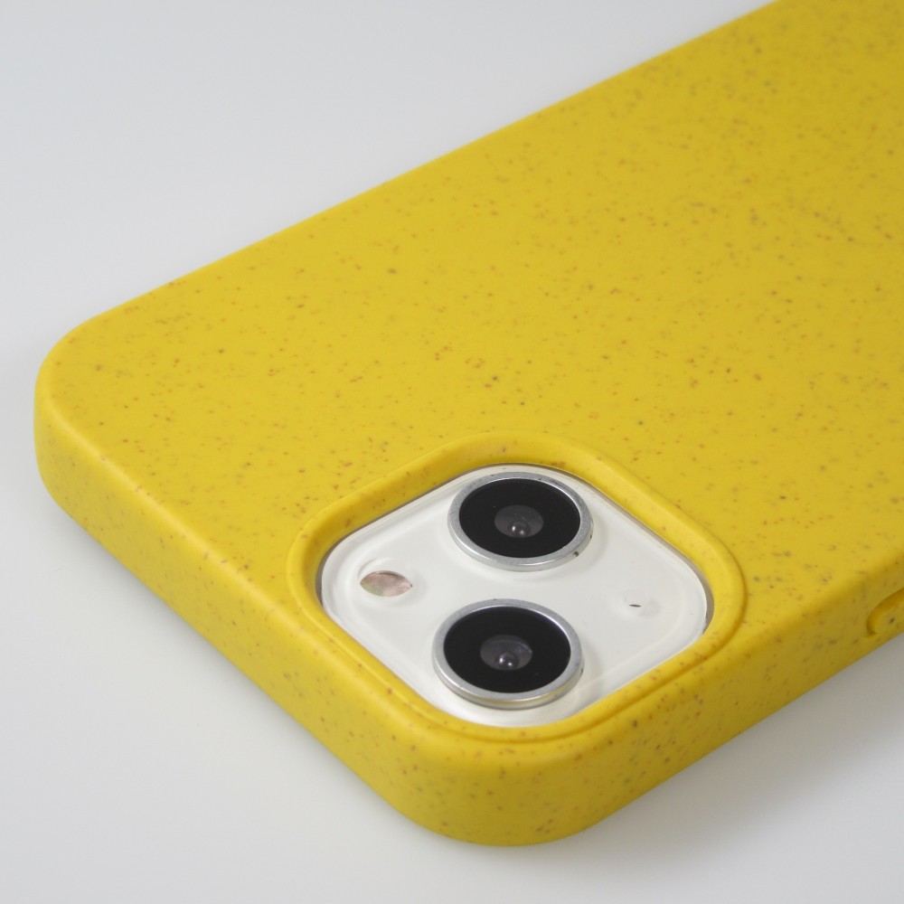 Coque iPhone 13 - Bioka biodégradable et compostable Eco-Friendly jaune