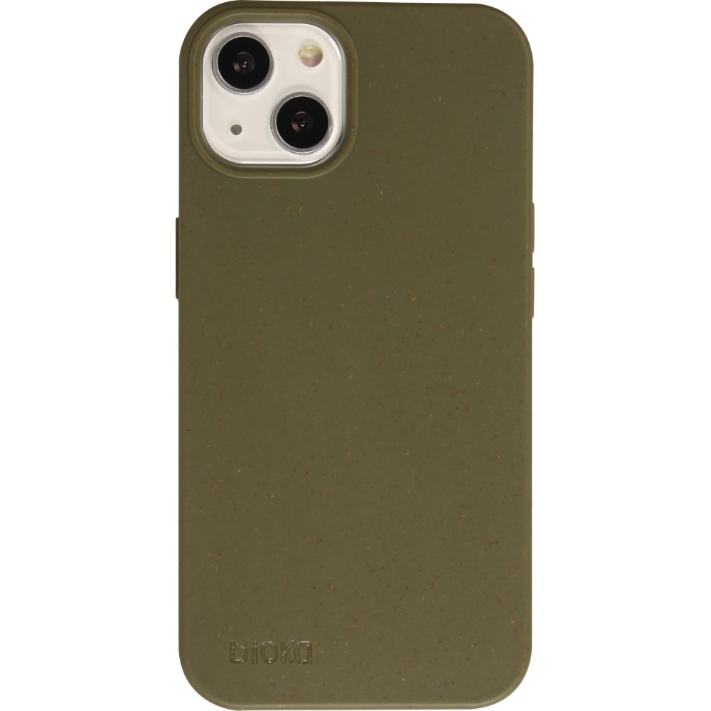 Coque iPhone 13 mini - Bioka biodégradable et compostable Eco-Friendly - Vert foncé