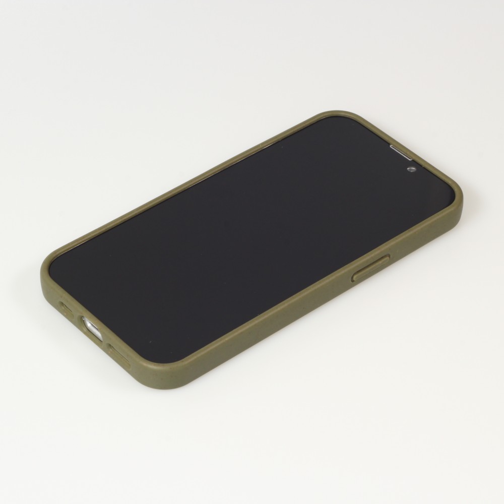 Coque iPhone 13 - Bioka biodégradable et compostable Eco-Friendly - Vert foncé