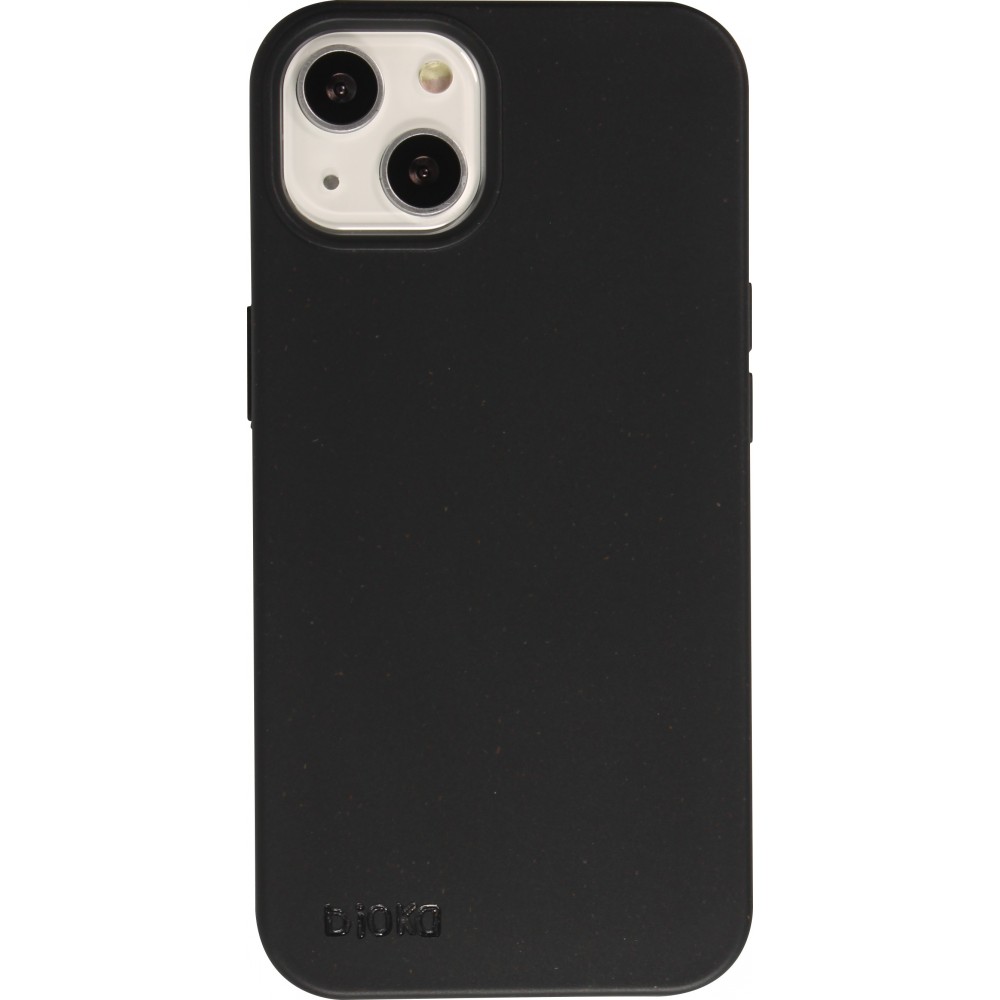 Coque iPhone 13 mini - Bioka biodégradable et compostable Eco-Friendly - Noir