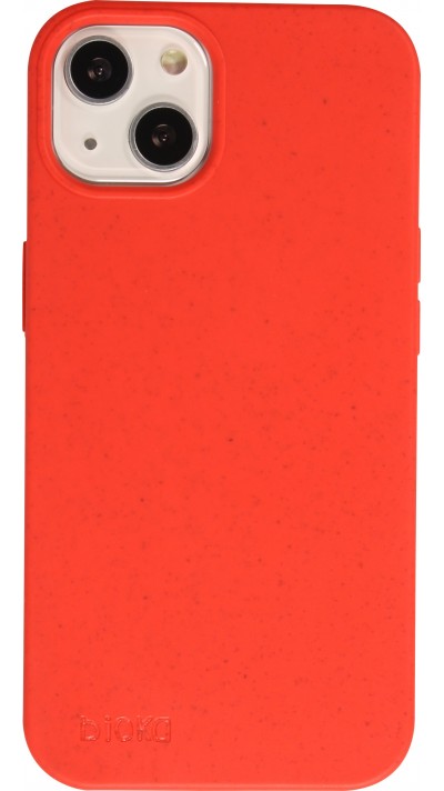 Coque iPhone 13 mini - Bioka biodégradable et compostable Eco-Friendly - Rouge