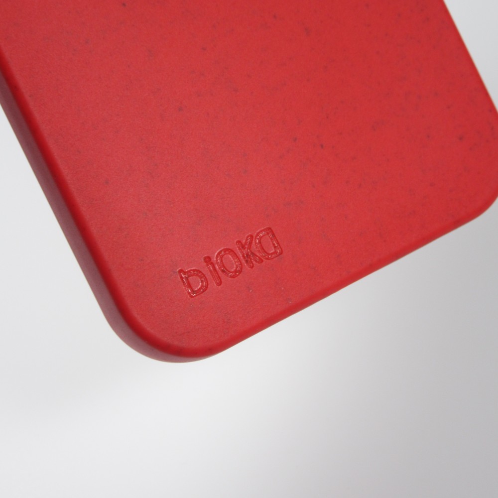 Coque iPhone 13 mini - Bioka biodégradable et compostable Eco-Friendly - Rouge