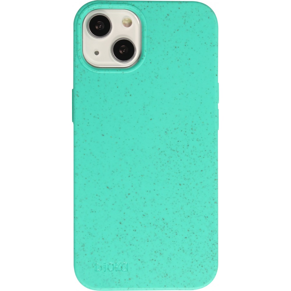 Coque iPhone 13 - Bioka biodégradable et compostable Eco-Friendly - Turquoise