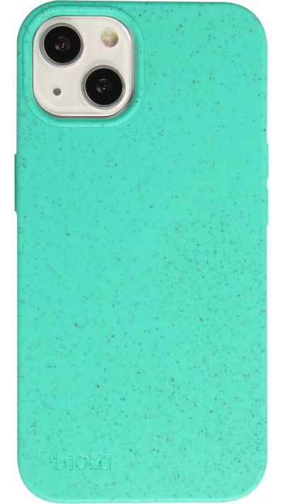 Coque iPhone 13 mini - Bioka biodégradable et compostable Eco-Friendly - Turquoise