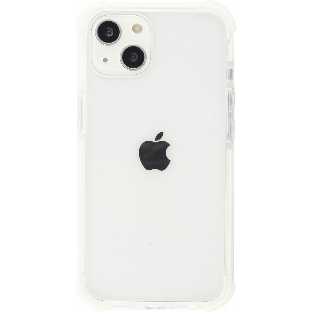 Coque iPhone 13 mini - Bumper Stripes - Blanc