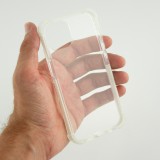 Coque iPhone 13 mini - Bumper Stripes - Blanc