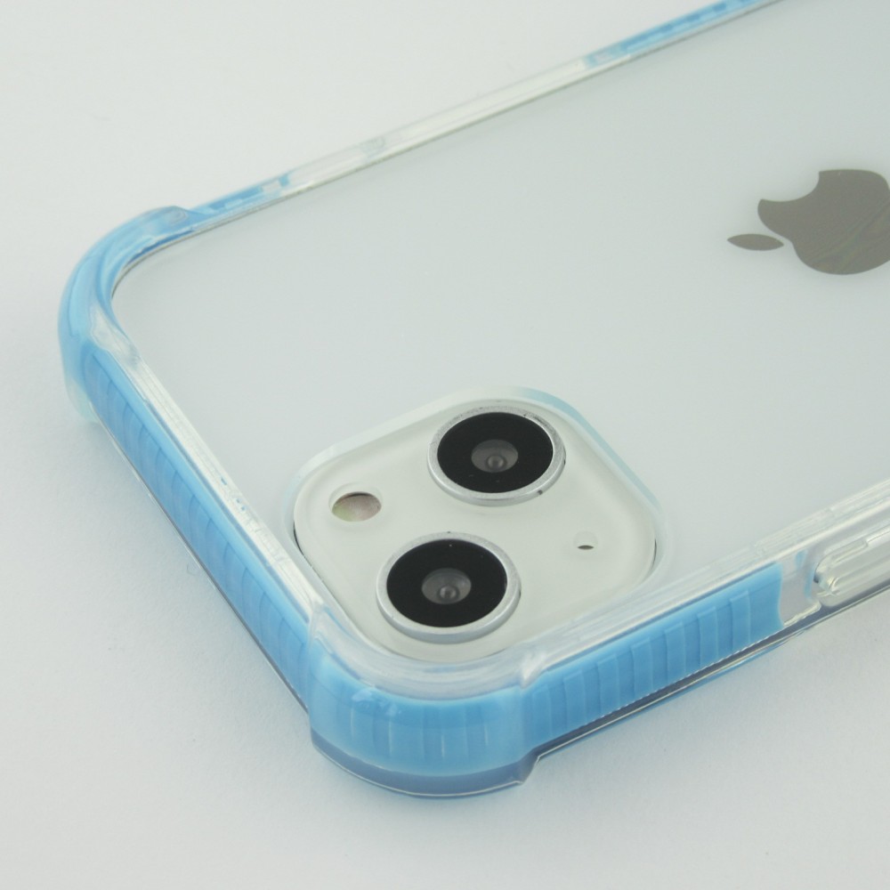 Coque iPhone 13 mini -  Bumper Stripes - Bleu