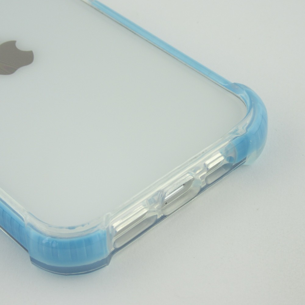 Coque iPhone 13 mini -  Bumper Stripes - Bleu