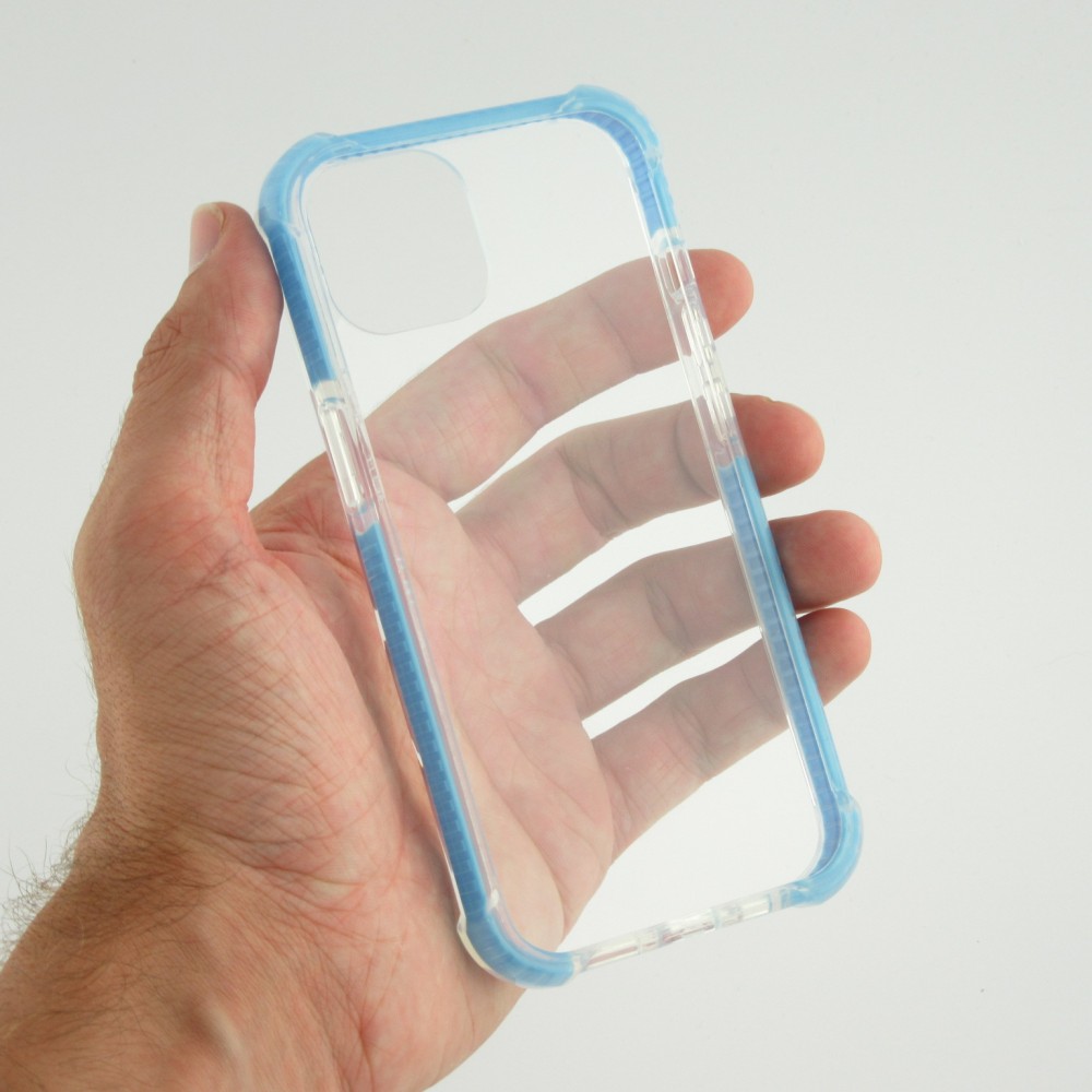 Coque iPhone 13 -  Bumper Stripes - Bleu