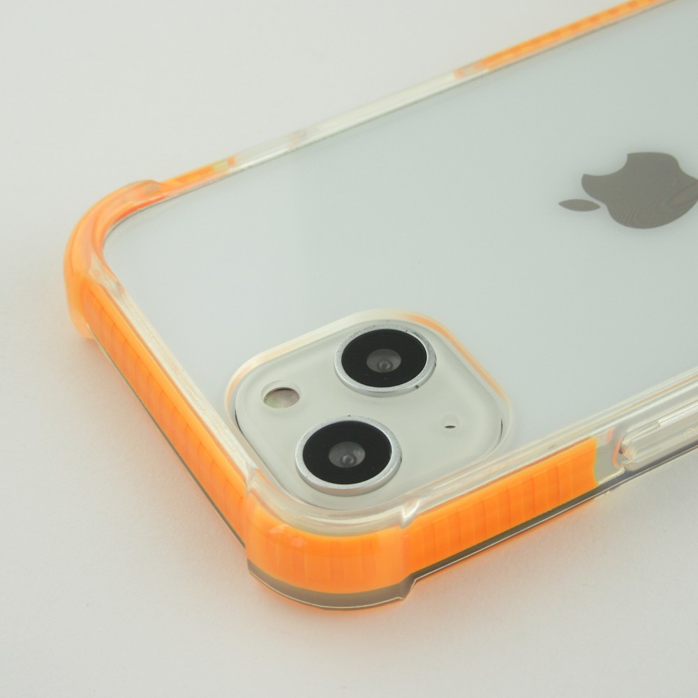 Coque iPhone 13 -  Bumper Stripes - Orange