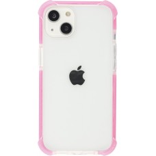 Coque iPhone 13 mini - Bumper Stripes - Rose