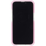 Coque iPhone 13 mini - Bumper Stripes - Rose