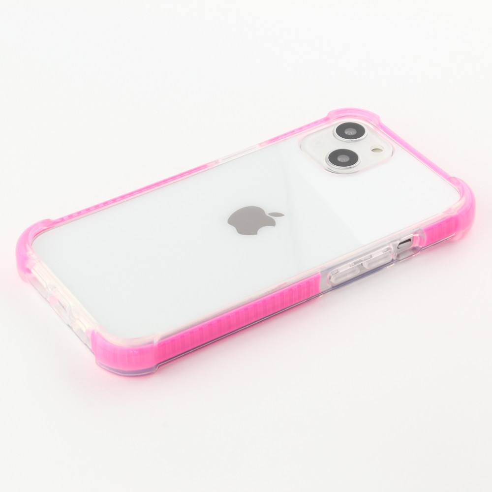 iPhone 13 Case Hülle - Bumper Stripes - Rosa