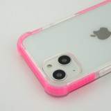 Coque iPhone 13 - Bumper Stripes - Rose