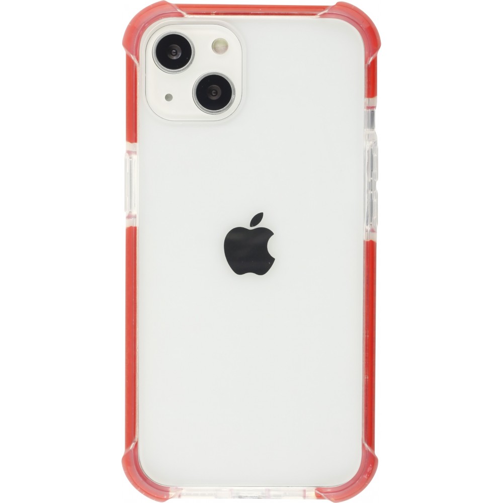 Coque iPhone 13 -  Bumper Stripes - Rouge