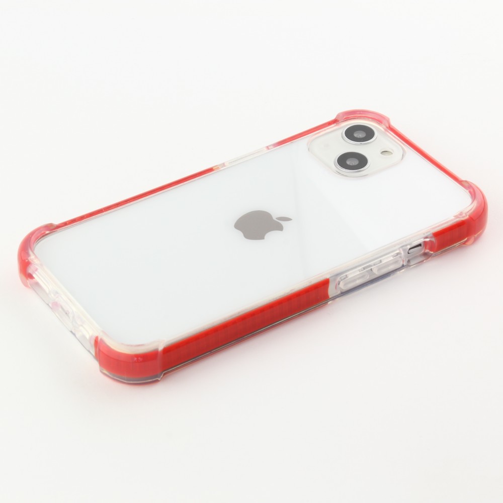 Coque iPhone 13 -  Bumper Stripes - Rouge