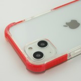 Coque iPhone 13 -  Bumper Stripes - Rouge